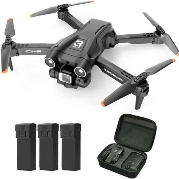 D96 Drone with 4K HD Dual Camera Obstacle Avoidance Foldable Drone 3 Batteries 36mins Flight Time for Adults and Beginners