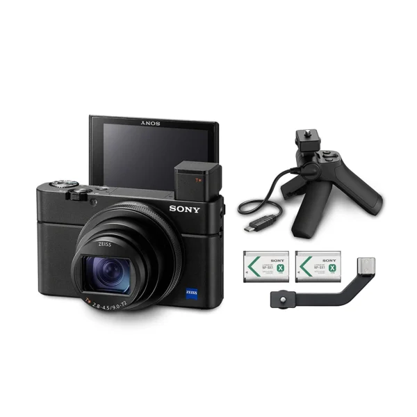 Sony Cyber-shot DSC-RX100 VII - 20.1MP Point & Shoot Digital Camera - Black